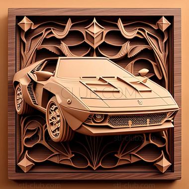 3D мадэль Lamborghini Islero (STL)